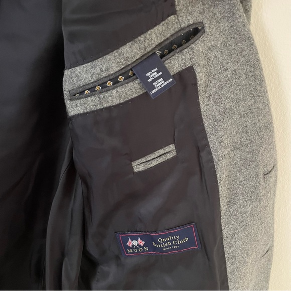 J. Crew Men’s Ludlow Grey Yorkshire Tweed Blazer 40 Long - Picture 7 of 7